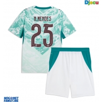 Portugal Nuno Mendes #25 Gostujuci Dres za djecu SP 2026 Kratak Rukav (+ Kratke hlače)